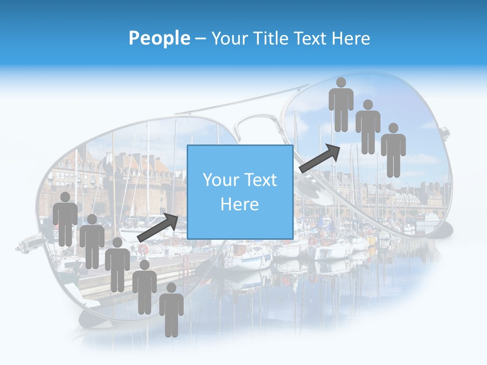 Paesaggio Relax Camminata PowerPoint Template