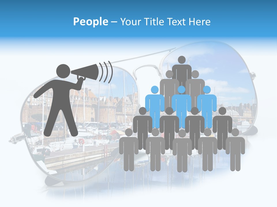 Paesaggio Relax Camminata PowerPoint Template