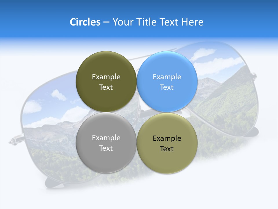 Vista Immaginazione Cielo PowerPoint Template