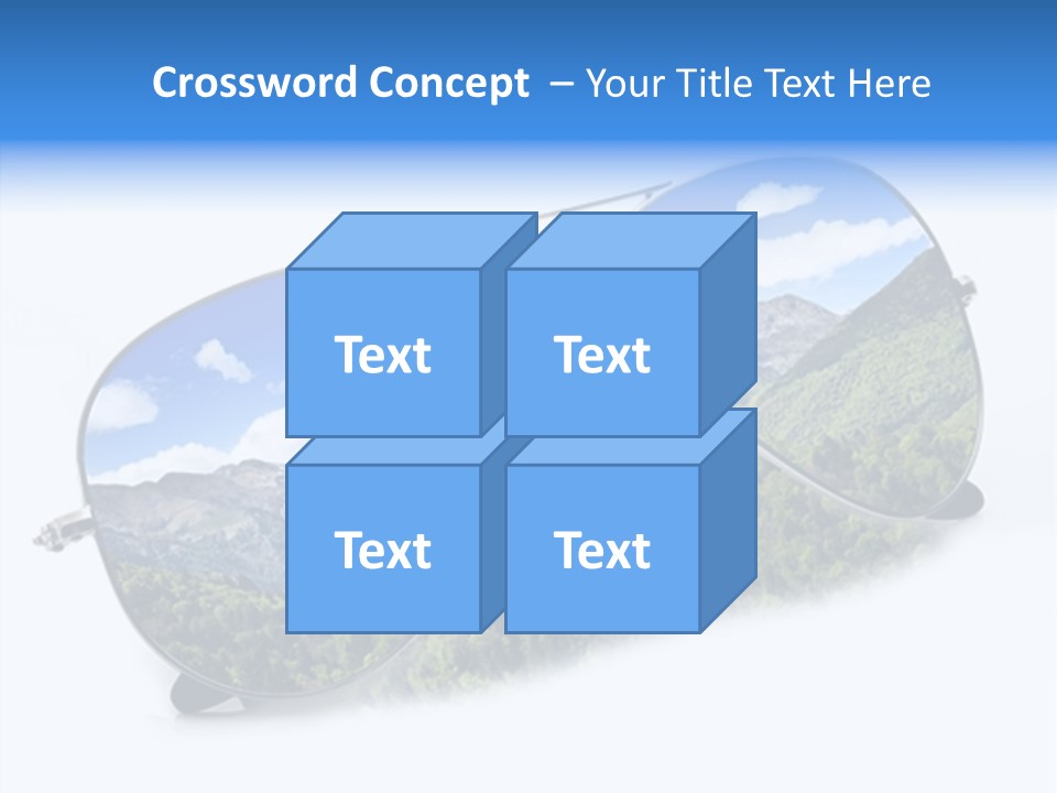 Vista Immaginazione Cielo PowerPoint Template