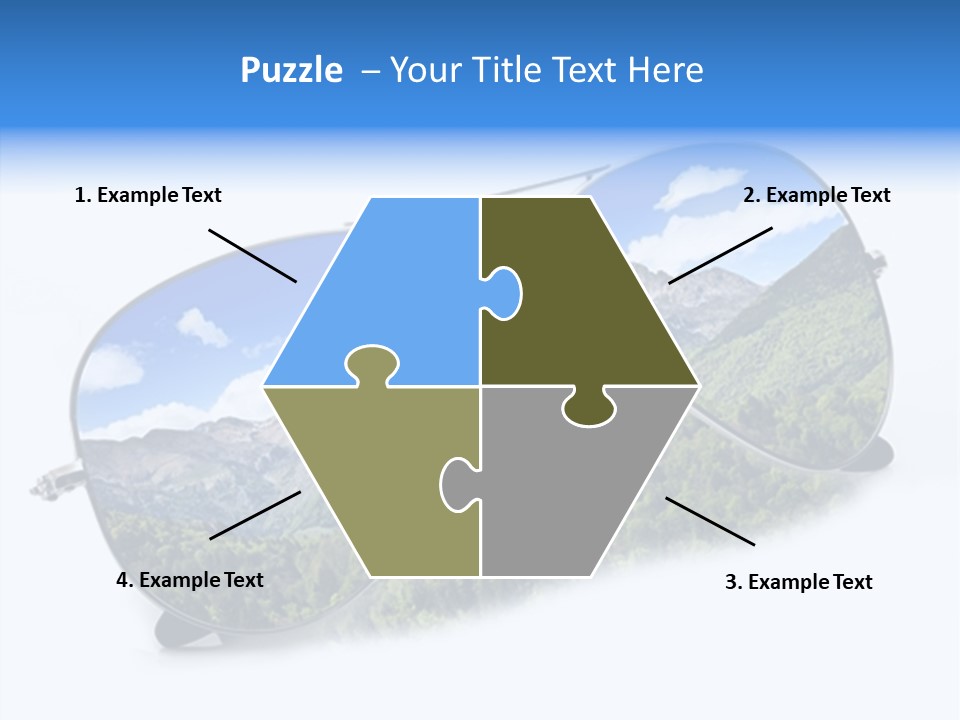 Vista Immaginazione Cielo PowerPoint Template