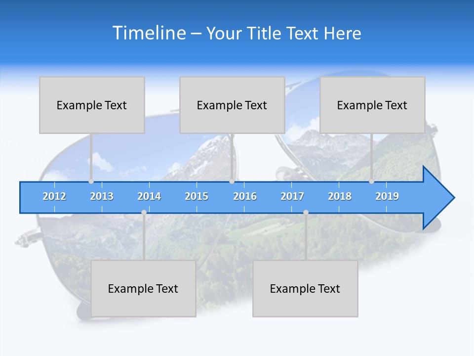 Vista Immaginazione Cielo PowerPoint Template