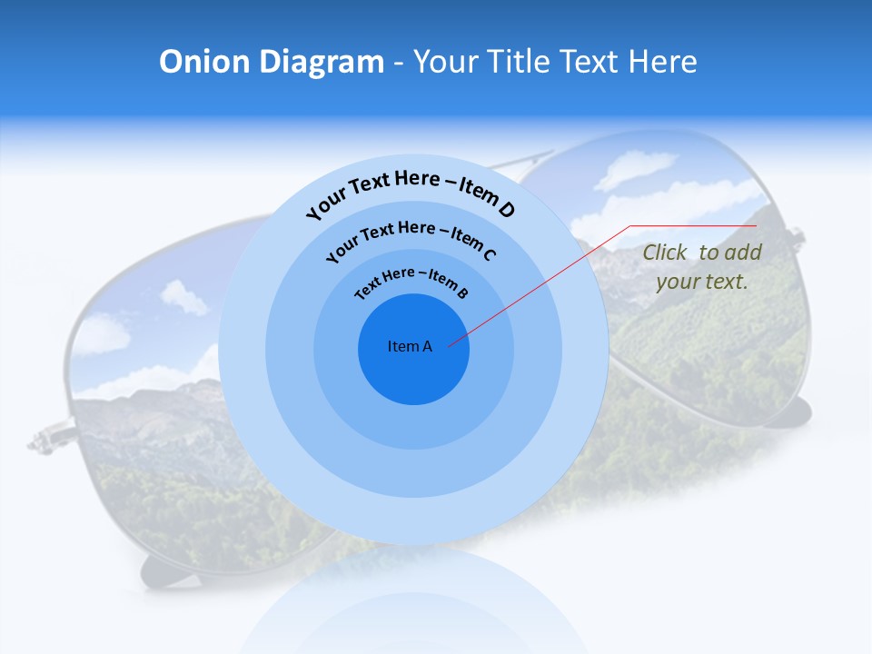 Vista Immaginazione Cielo PowerPoint Template