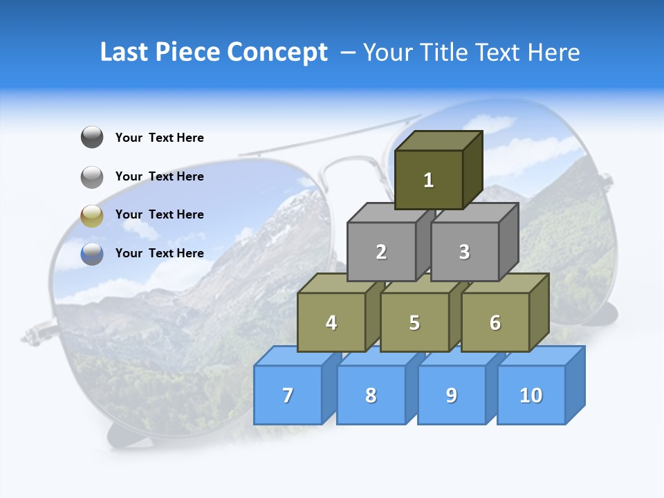 Vista Immaginazione Cielo PowerPoint Template