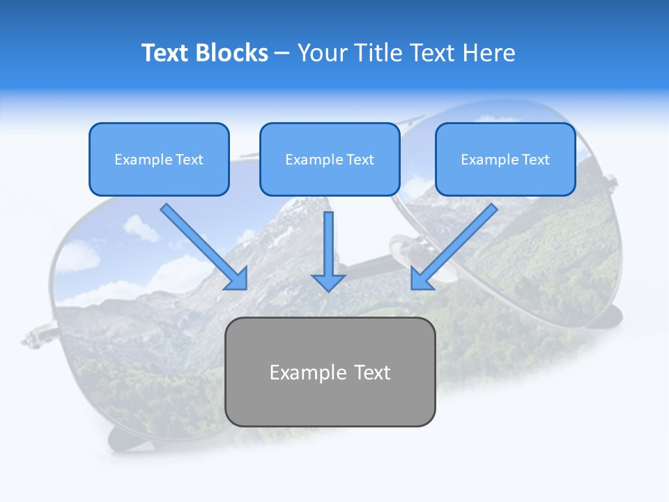 Vista Immaginazione Cielo PowerPoint Template