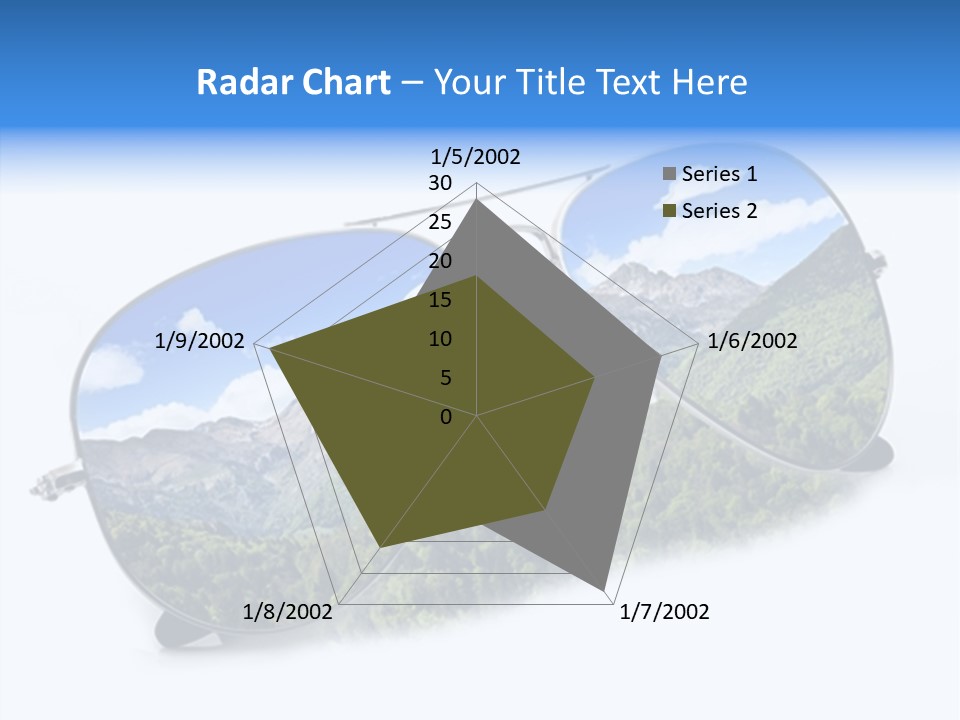 Vista Immaginazione Cielo PowerPoint Template
