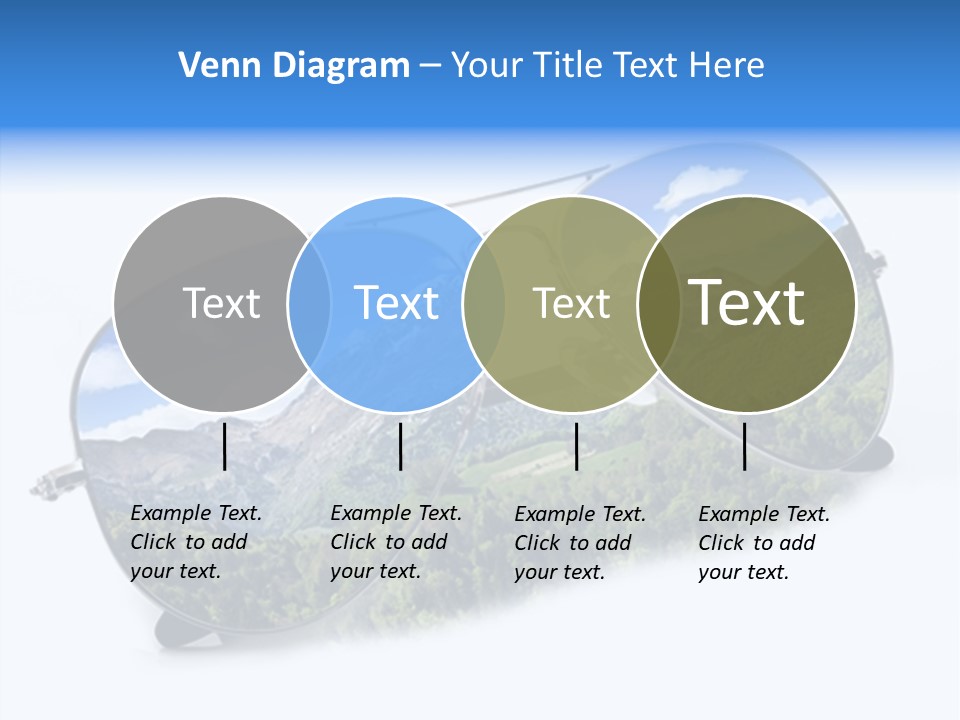 Vista Immaginazione Cielo PowerPoint Template