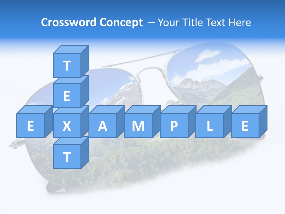 Vista Immaginazione Cielo PowerPoint Template