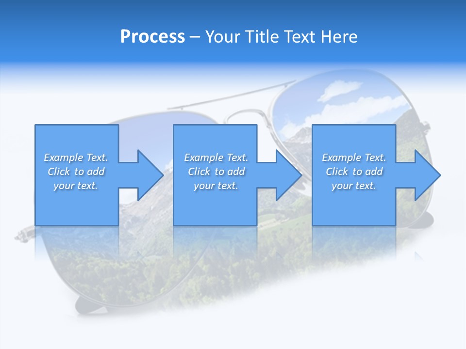 Vista Immaginazione Cielo PowerPoint Template