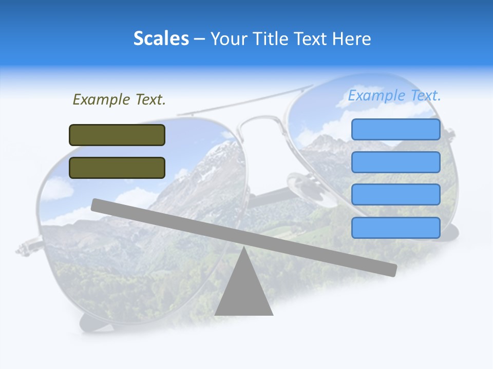 Vista Immaginazione Cielo PowerPoint Template