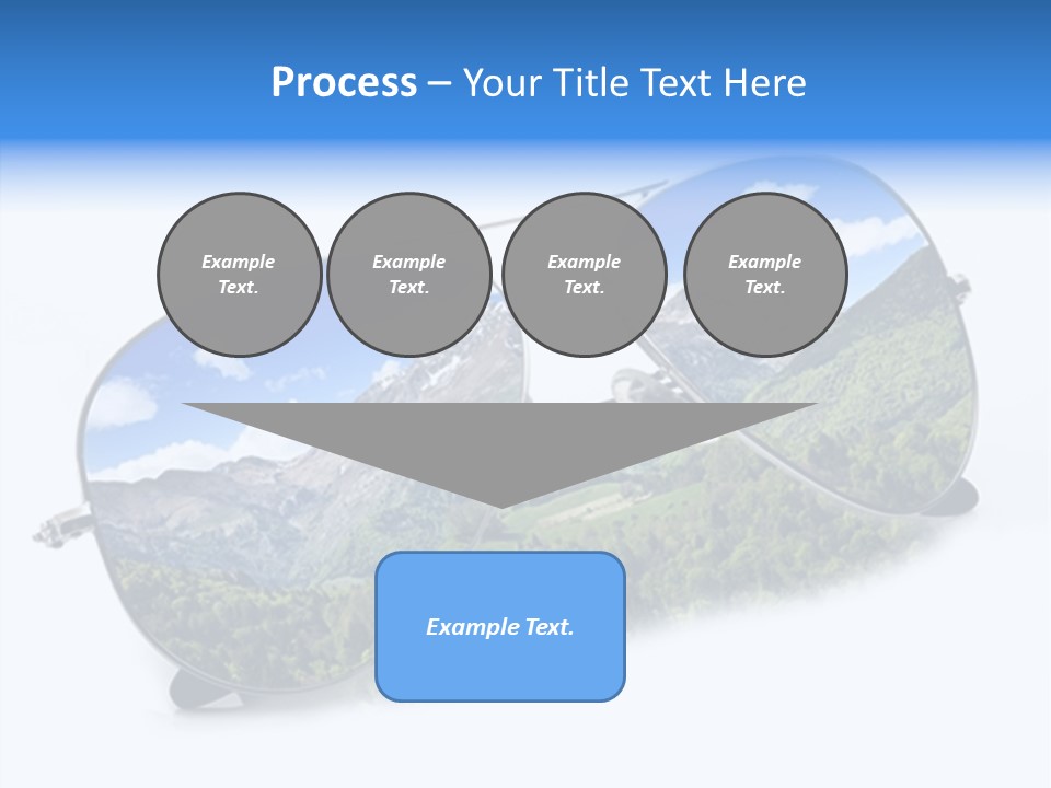 Vista Immaginazione Cielo PowerPoint Template
