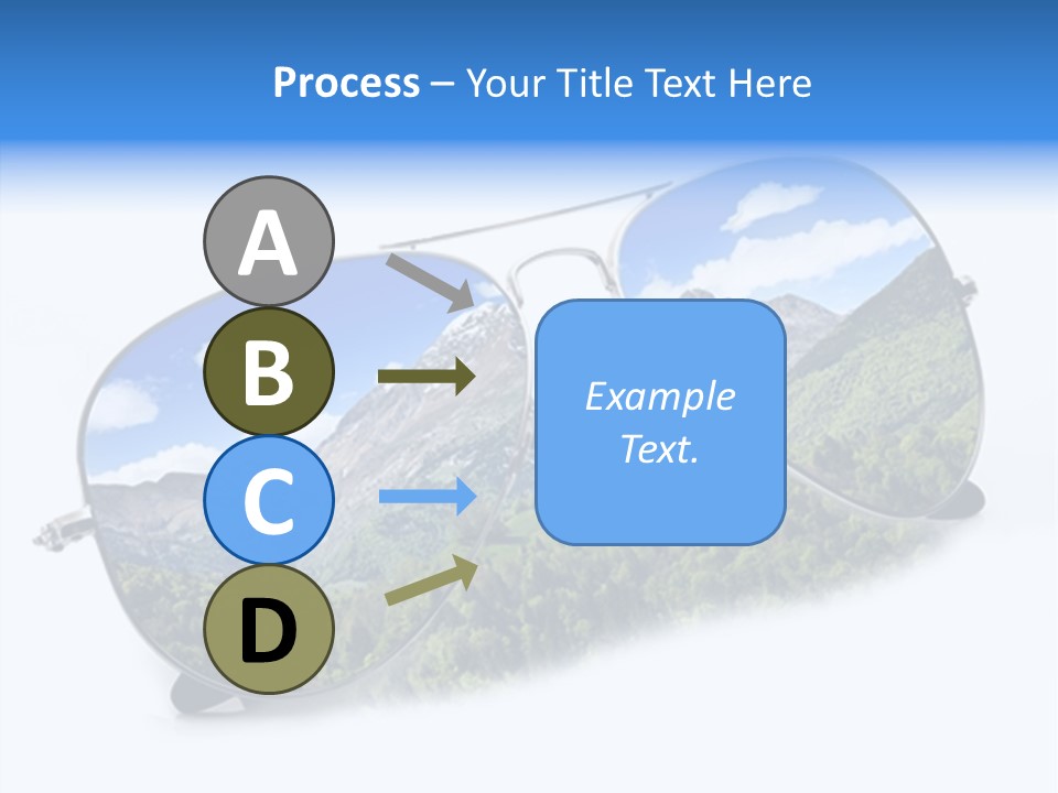 Vista Immaginazione Cielo PowerPoint Template
