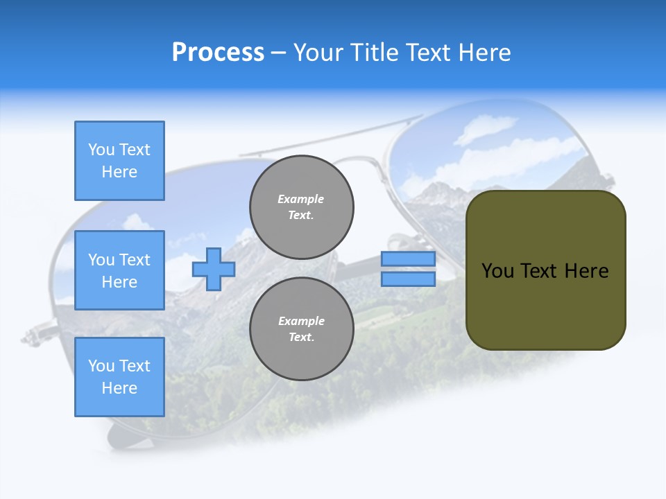 Vista Immaginazione Cielo PowerPoint Template
