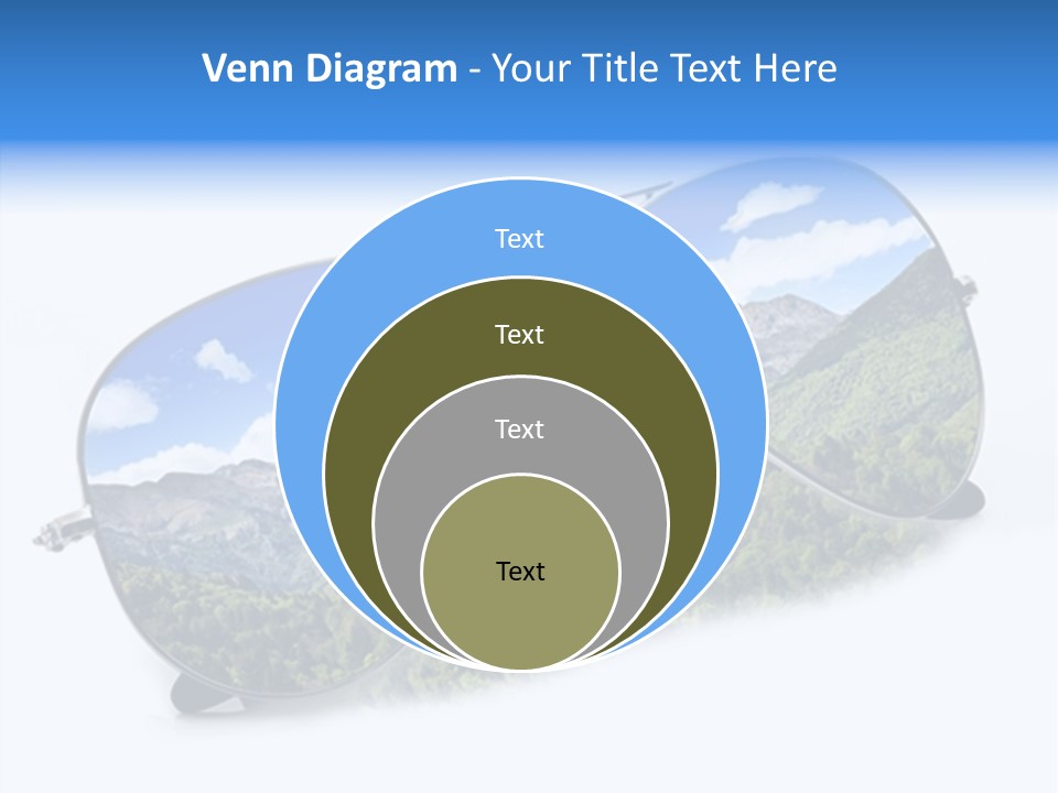 Vista Immaginazione Cielo PowerPoint Template