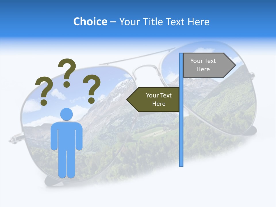 Vista Immaginazione Cielo PowerPoint Template