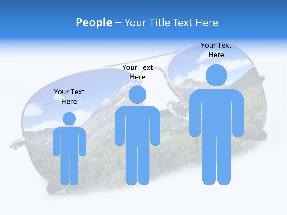 Vista Immaginazione Cielo PowerPoint Template