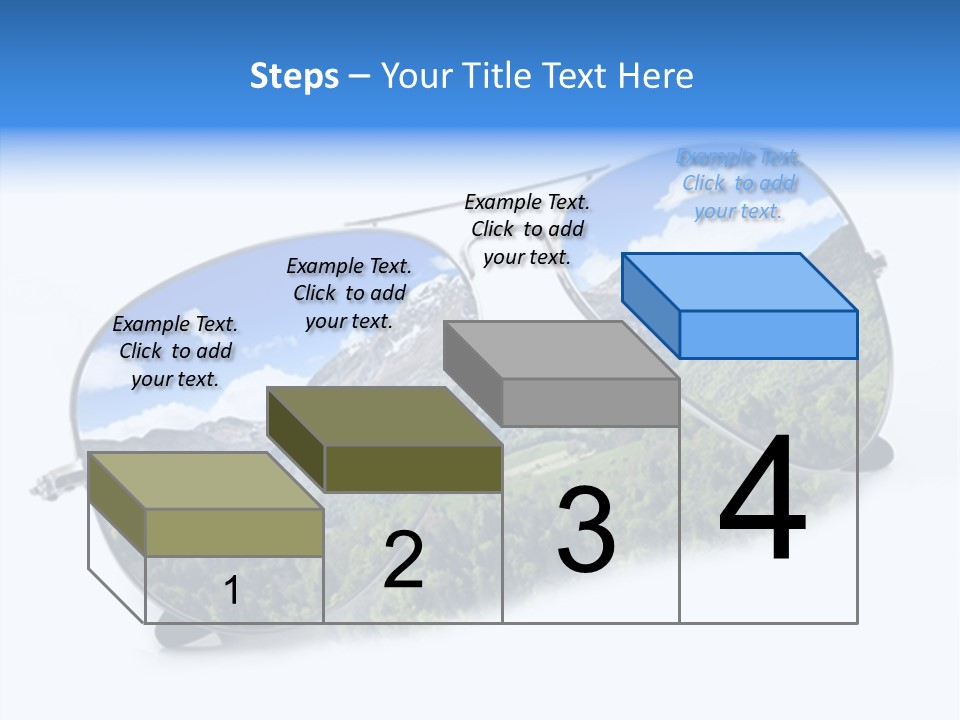 Vista Immaginazione Cielo PowerPoint Template
