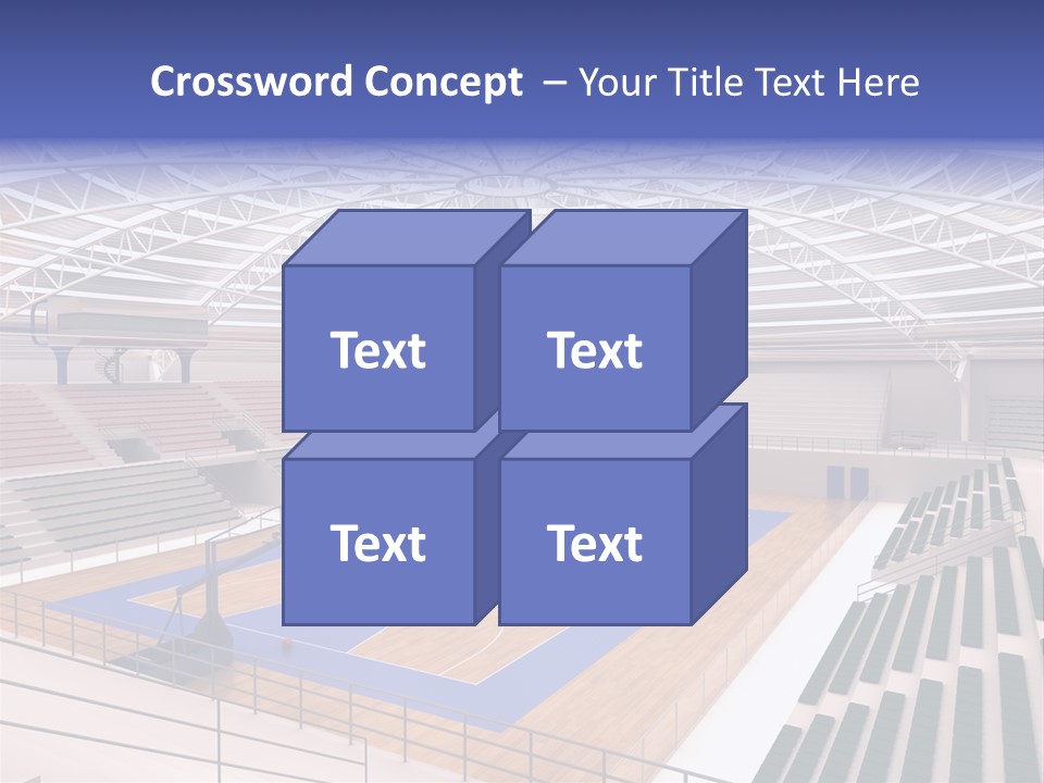 Progetto Tensostruttura Sportivo PowerPoint Template
