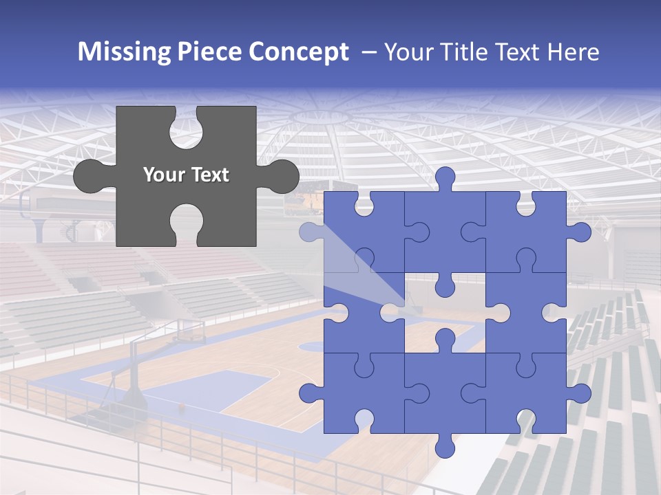 Progetto Tensostruttura Sportivo PowerPoint Template