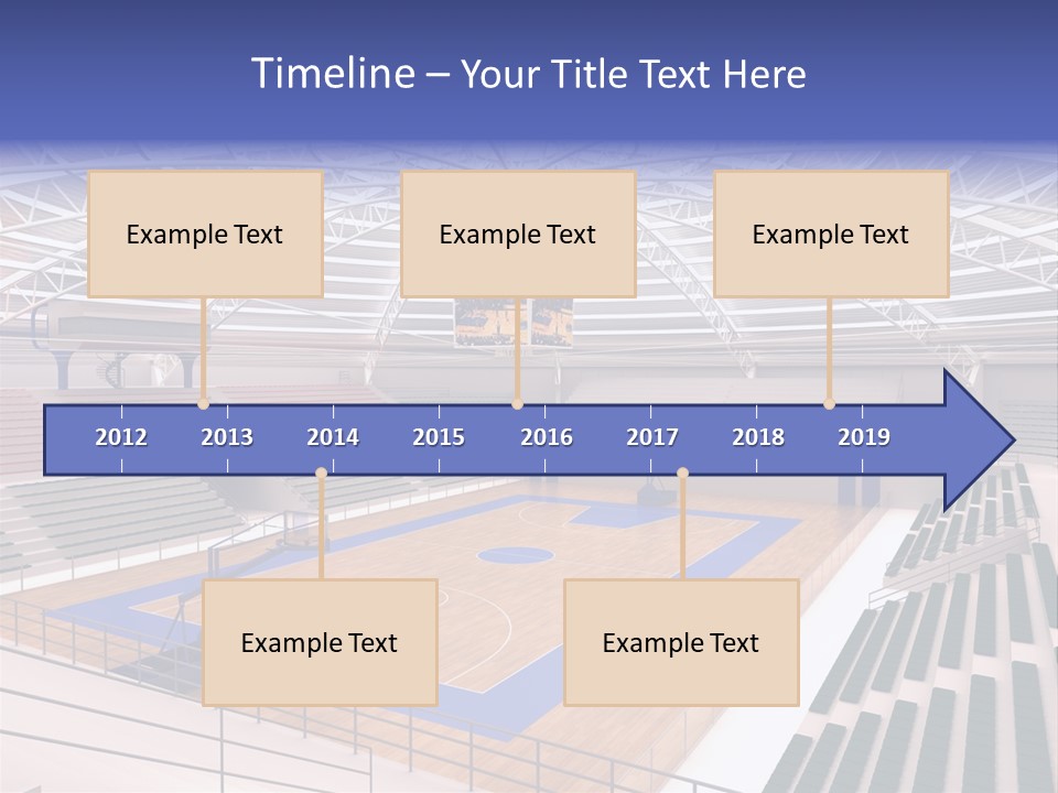 Progetto Tensostruttura Sportivo PowerPoint Template