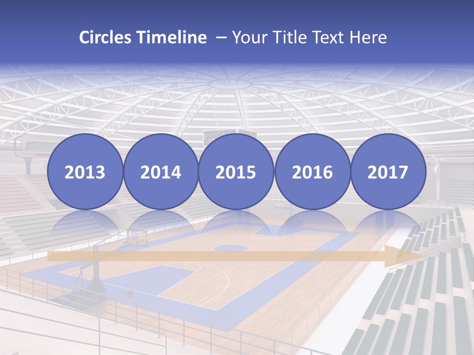 Progetto Tensostruttura Sportivo PowerPoint Template