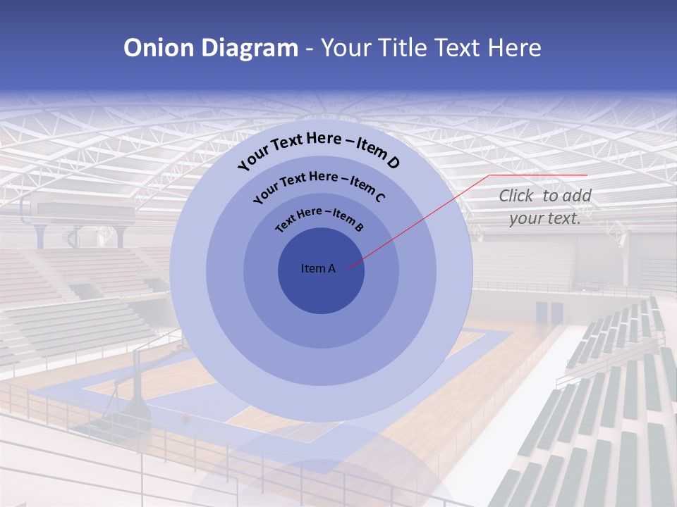 Progetto Tensostruttura Sportivo PowerPoint Template