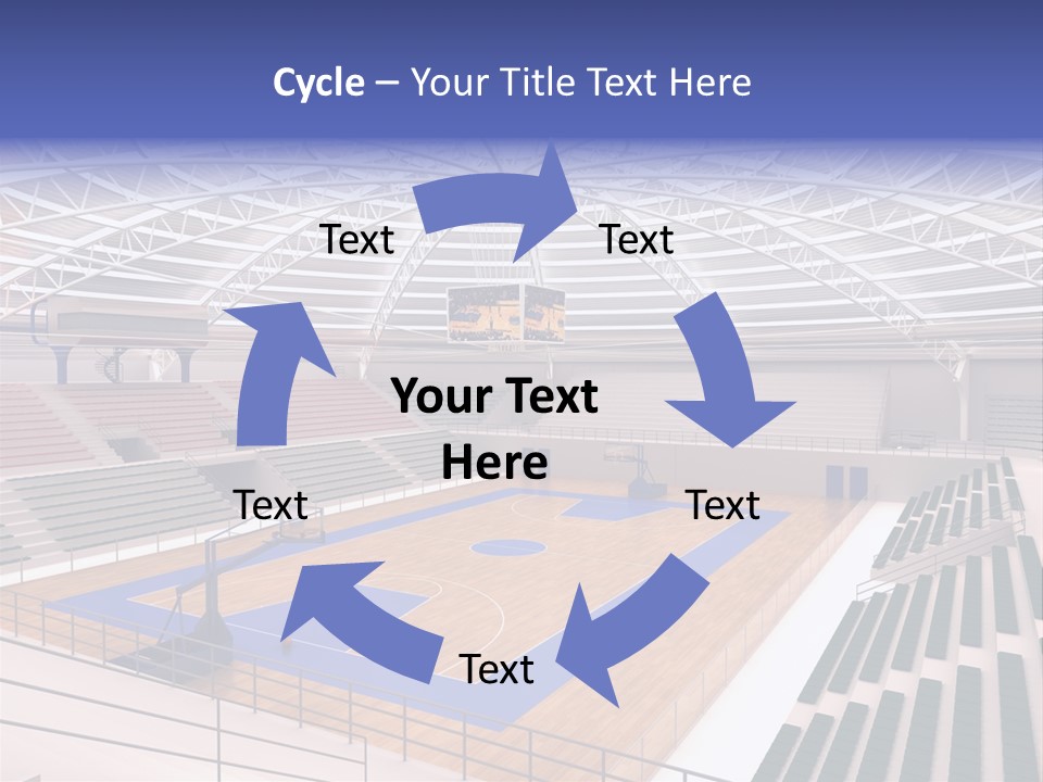 Progetto Tensostruttura Sportivo PowerPoint Template