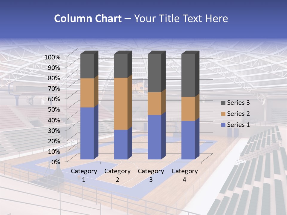 Progetto Tensostruttura Sportivo PowerPoint Template