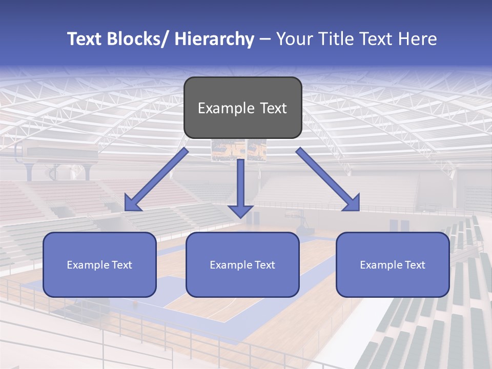 Progetto Tensostruttura Sportivo PowerPoint Template