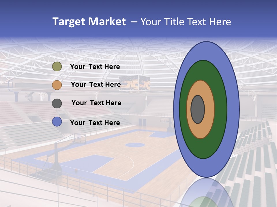 Progetto Tensostruttura Sportivo PowerPoint Template