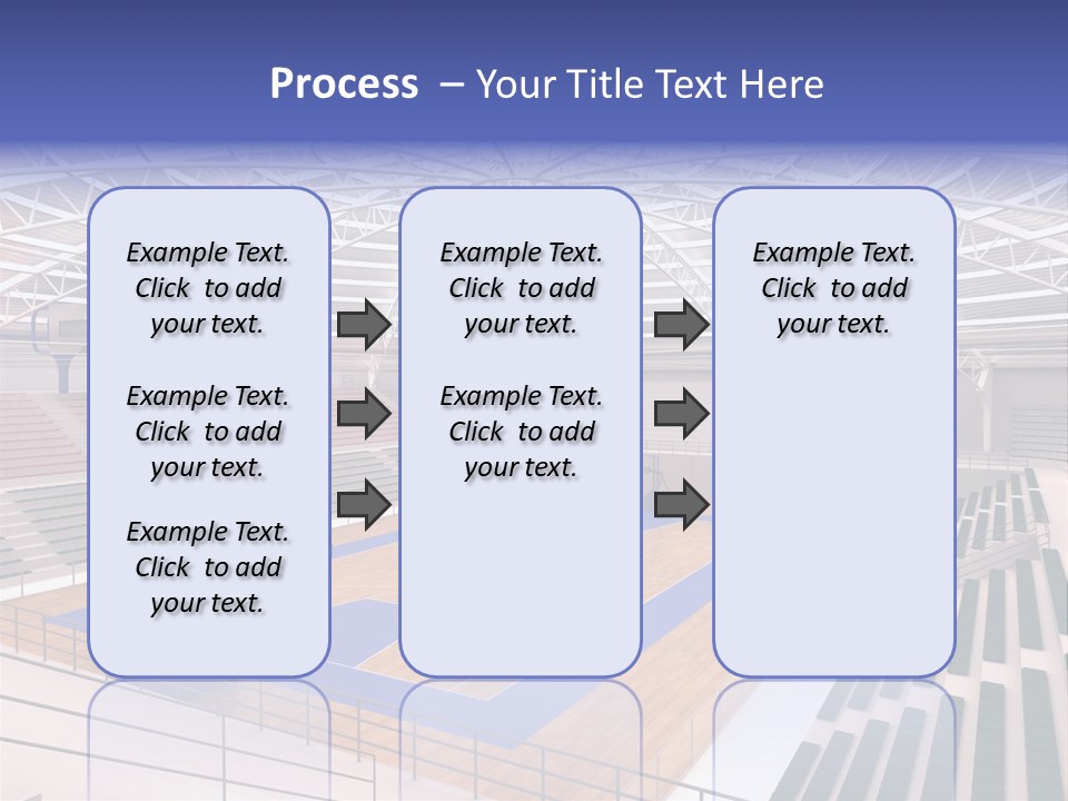 Progetto Tensostruttura Sportivo PowerPoint Template