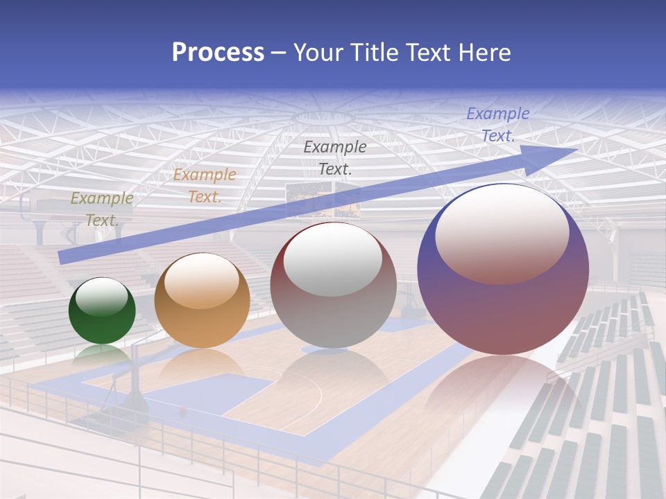 Progetto Tensostruttura Sportivo PowerPoint Template