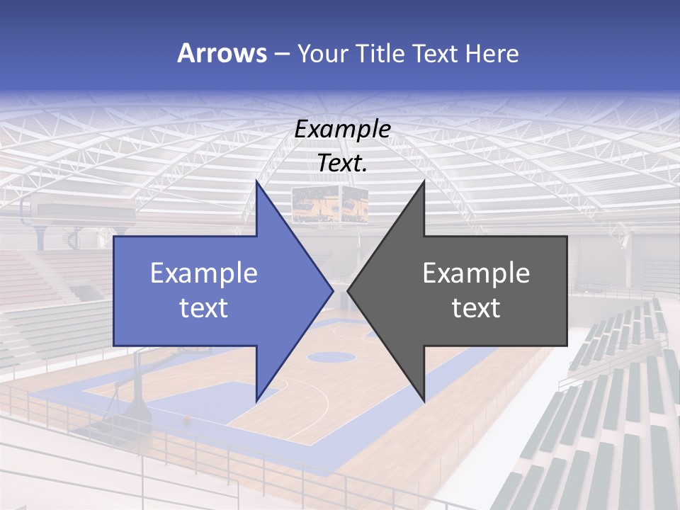 Progetto Tensostruttura Sportivo PowerPoint Template