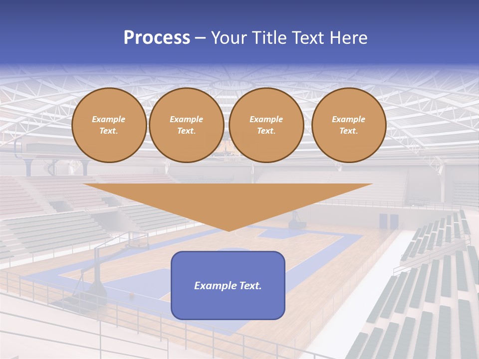 Progetto Tensostruttura Sportivo PowerPoint Template