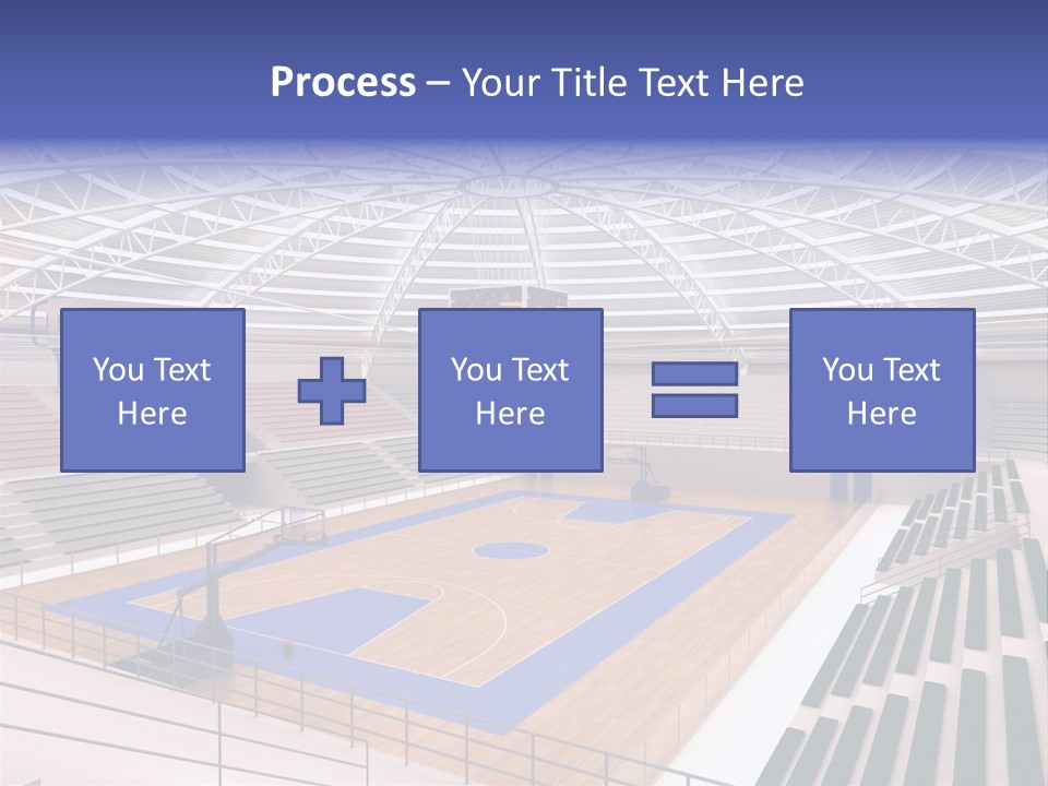 Progetto Tensostruttura Sportivo PowerPoint Template