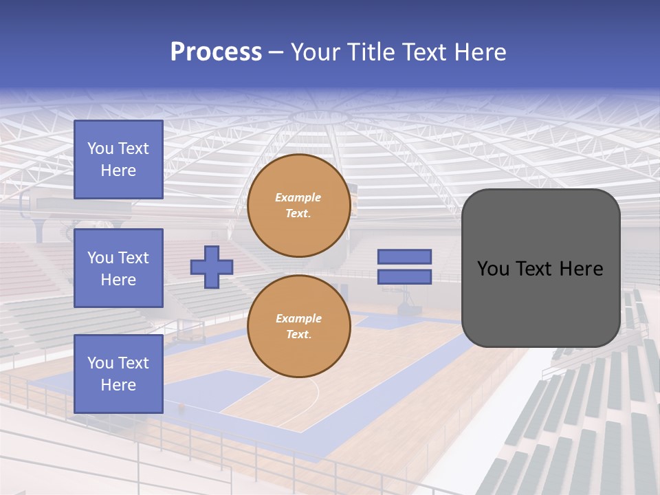 Progetto Tensostruttura Sportivo PowerPoint Template