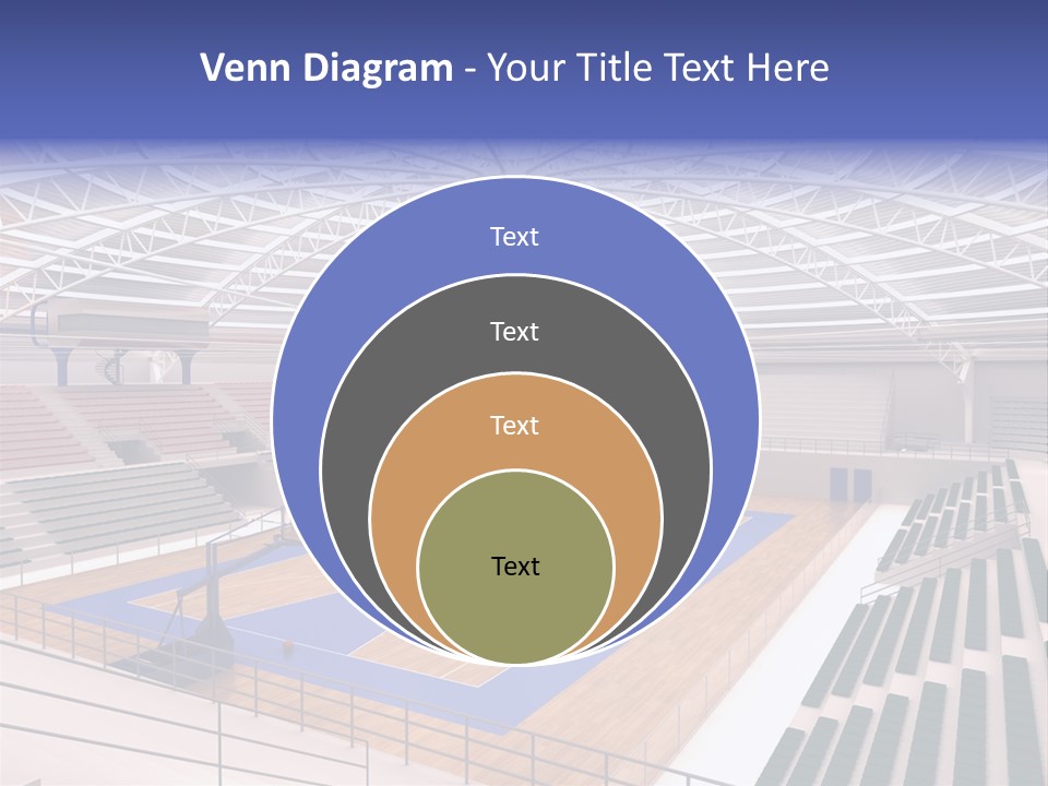 Progetto Tensostruttura Sportivo PowerPoint Template