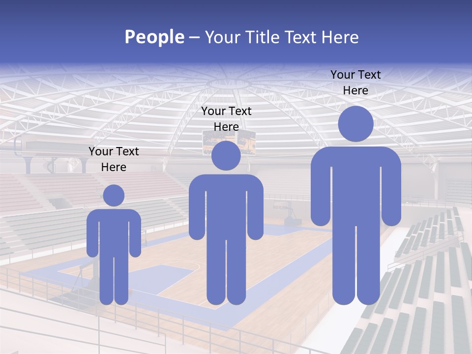 Progetto Tensostruttura Sportivo PowerPoint Template