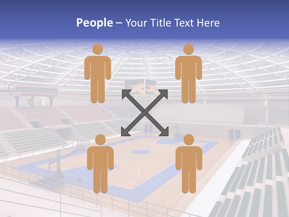 Progetto Tensostruttura Sportivo PowerPoint Template