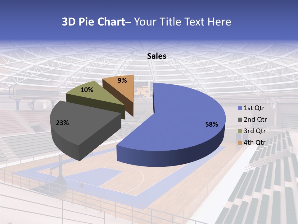 Progetto Tensostruttura Sportivo PowerPoint Template
