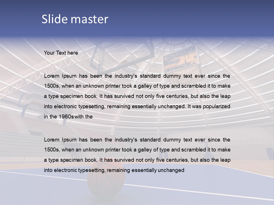 Basket Sviluppo Cad PowerPoint Template