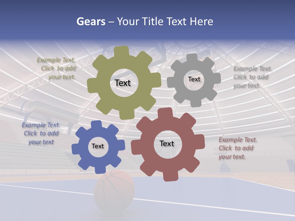 Basket Sviluppo Cad PowerPoint Template