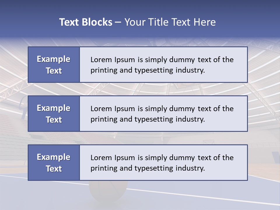 Basket Sviluppo Cad PowerPoint Template