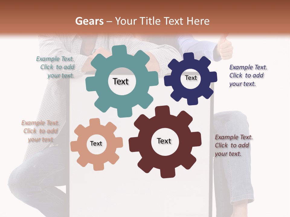 Showing Couple Love PowerPoint Template