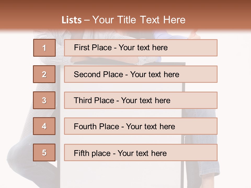 Showing Couple Love PowerPoint Template