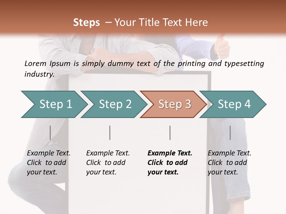 Showing Couple Love PowerPoint Template