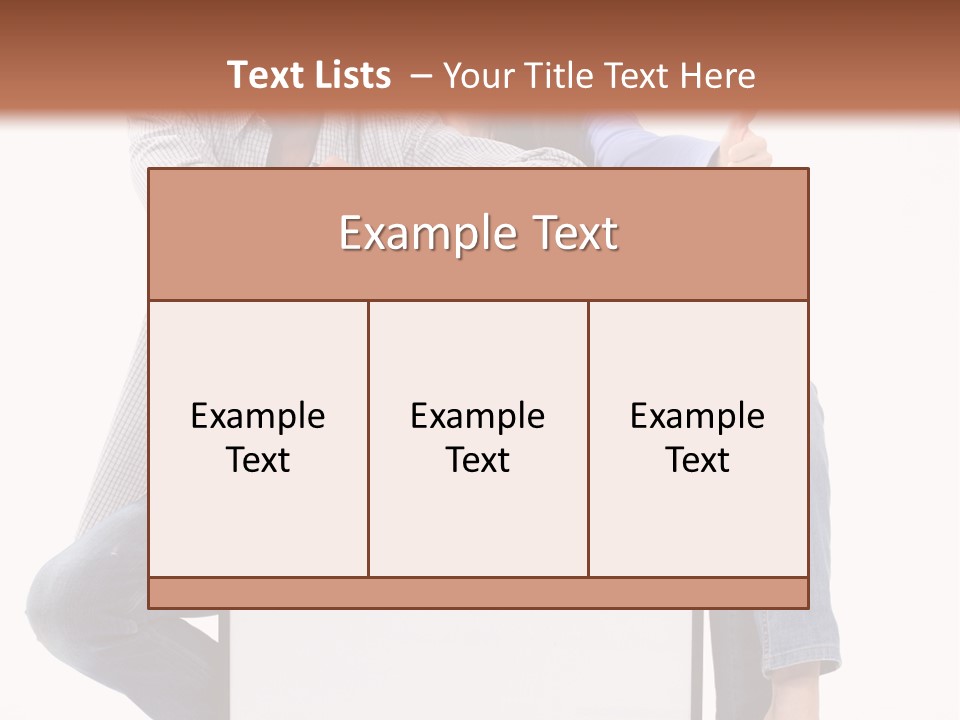 Showing Couple Love PowerPoint Template