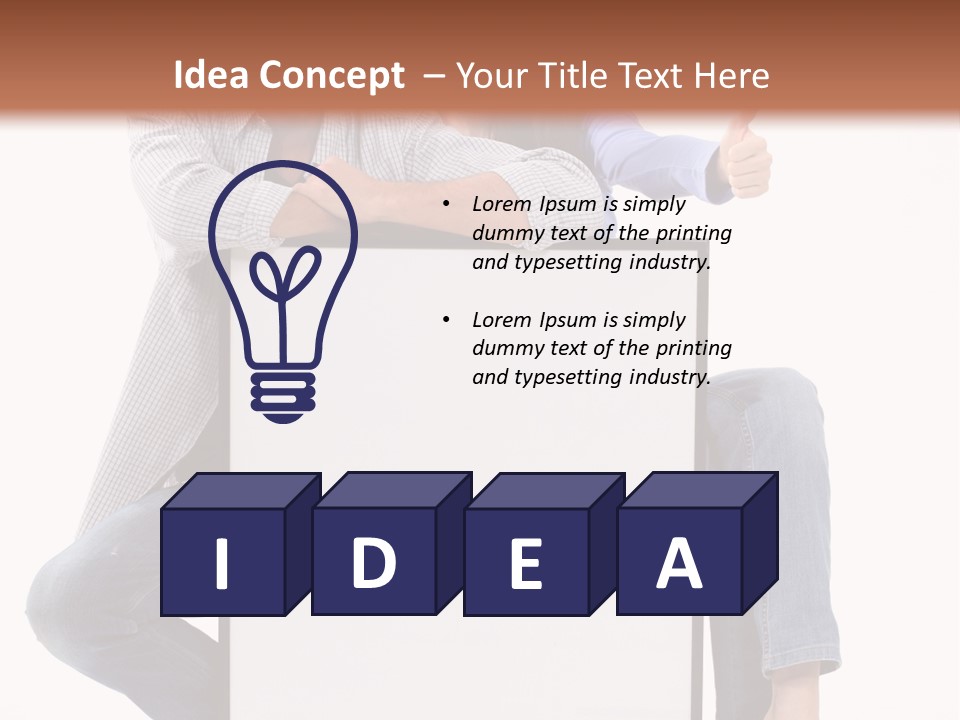 Showing Couple Love PowerPoint Template