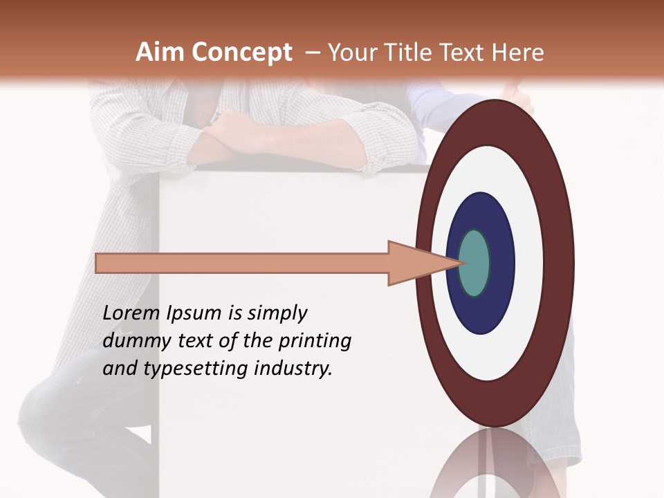 Showing Couple Love PowerPoint Template