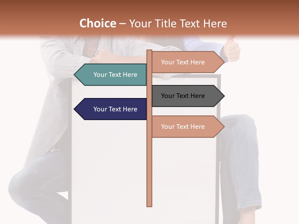 Showing Couple Love PowerPoint Template